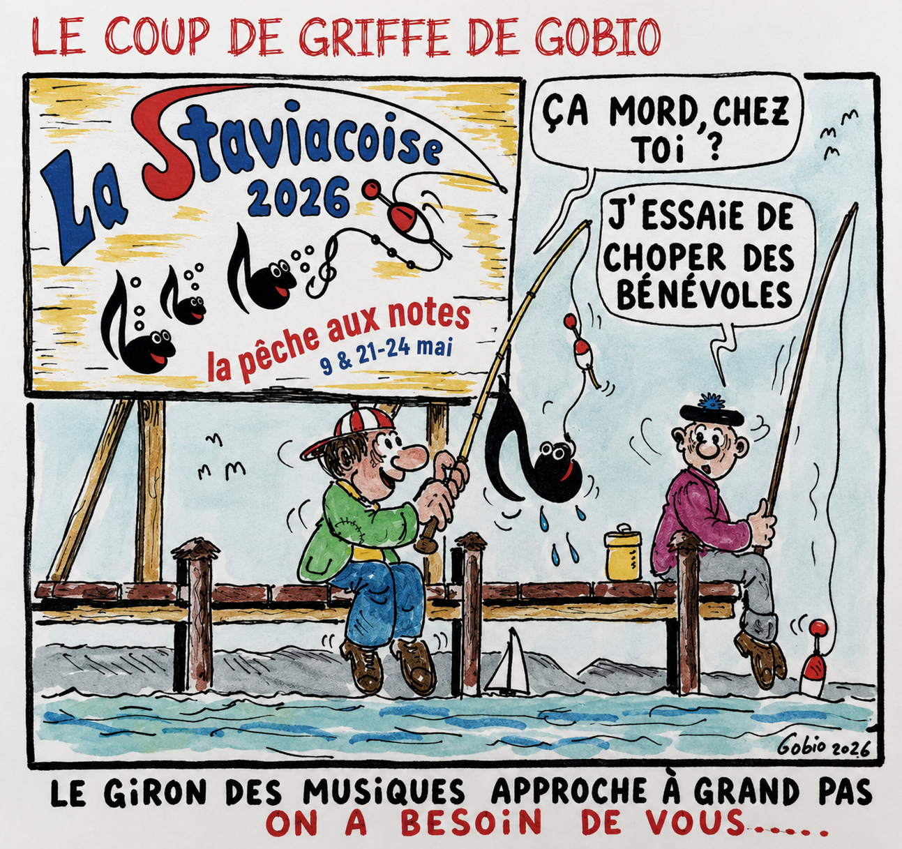 Illustration signée Gobio
