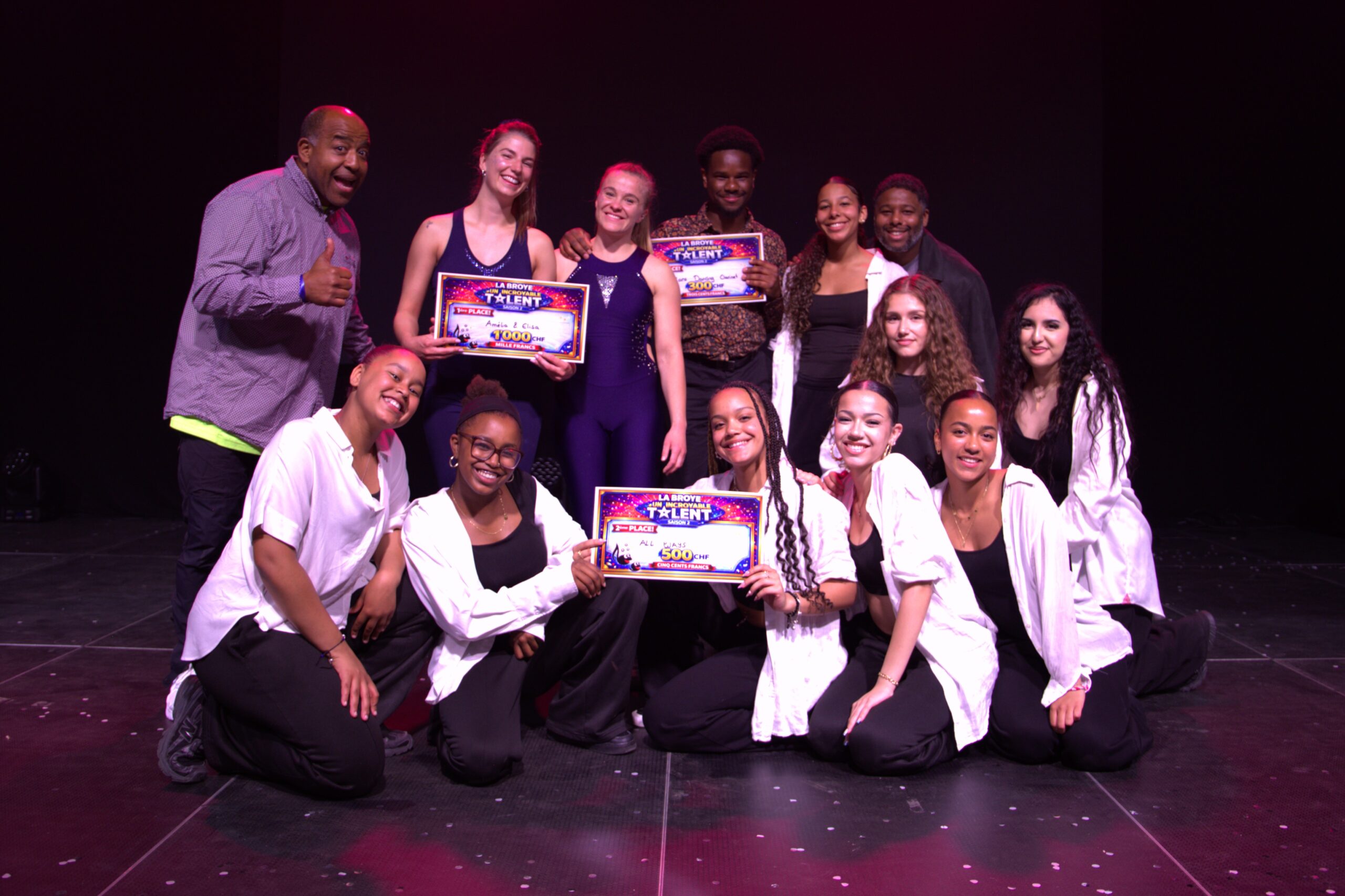 Les vainqueurs de La Broye a un Incroyable Talent saison 2